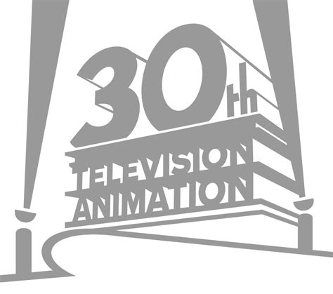 30th Television Animation - Alternate Print Logo by ArtByTerranceJones on DeviantArt