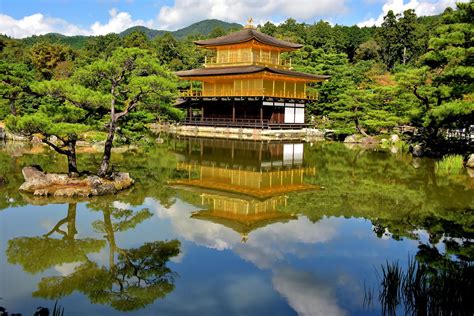 Golden Pavilion at Kinkaku-ji in Kyoto, Japan - Encircle Photos