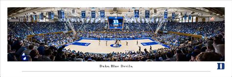 Duke Blue Devils Men's Basketball at Cameron Indoor Stadium Panoramic ...