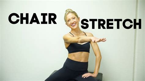 Chair stretches class seated total body flexibility routine | FITNFOCUS