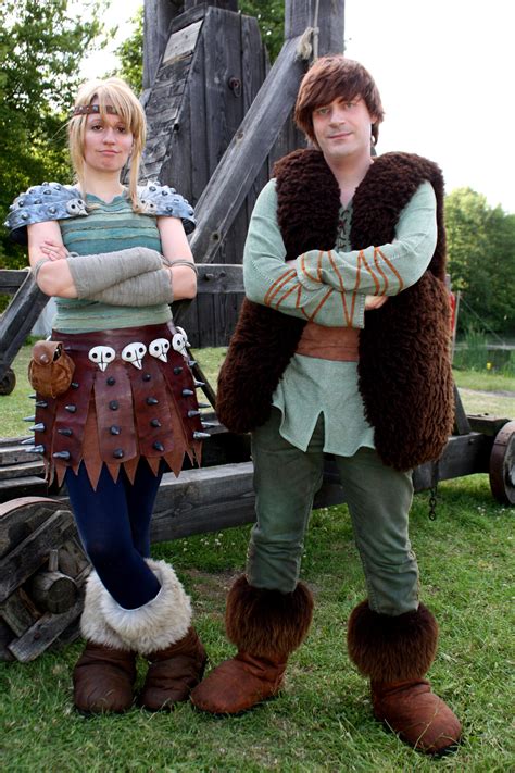 HTTYD Cosplay: Astrid and Hiccup by HicksBerlin on DeviantArt