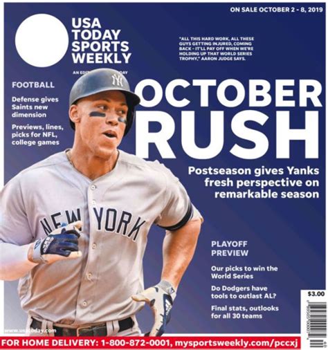 USA TODAY Sports Weekly - One Year Subscription | 2000003292813 | Print Magazine | Barnes & Noble®