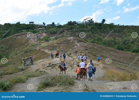 Philippines, Luzon Island. editorial stock image. Image of active ...