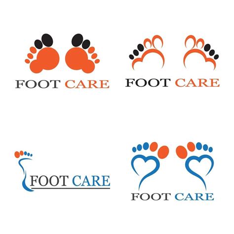 foot Logo Template vector icon 3243049 Vector Art at Vecteezy