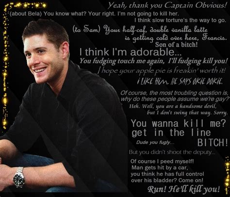 Supernatural Dean Quotes. QuotesGram