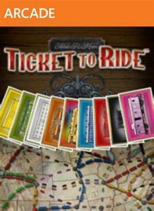 Ticket to Ride (2008) Xbox 360 box cover art - MobyGames