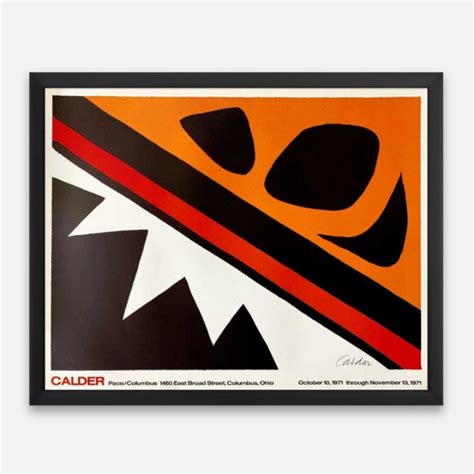 Calder 1971 | Found Art | Poster Child Prints