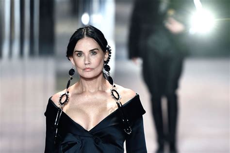 Demi Moore makes surprise cameo at Fendi’s haute couture show | CNN