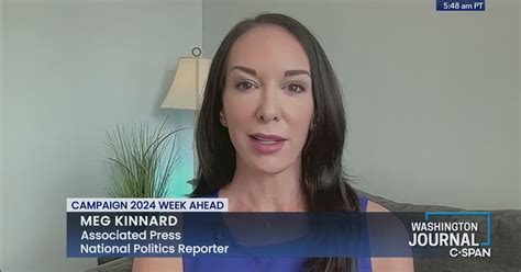 Meg Kinnard Previews the Week Ahead in Campaign 2024 | C-SPAN.org