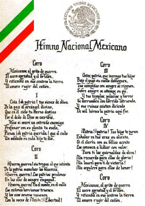 Himno Nacional de México completo - México mi país