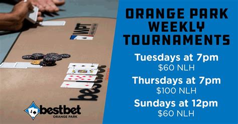 bestbet Jacksonville on Twitter: "No Limit Hold’em Tournaments this ...