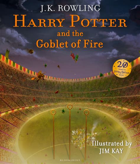 goblet-of-fire-illustrated-edition-jacket — Harry Potter Fan Zone