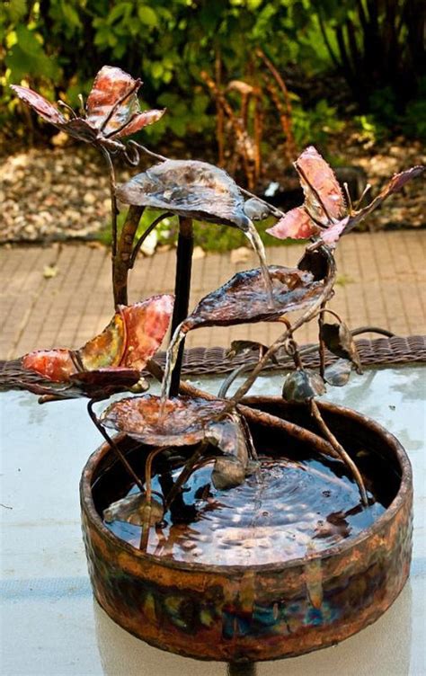 Copper Butterfly Fountain in 2020 | Water features in the garden, Fountain, Copper bird bath