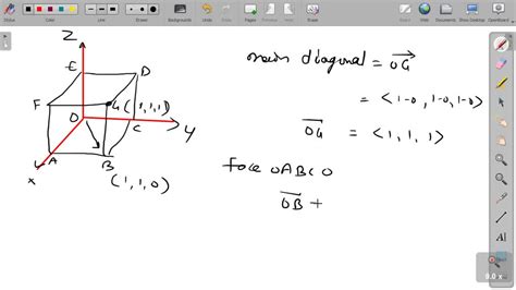 SOLVED:Find the angle between a body diagonal of a cube and any one of its face diagonals. [Hint ...