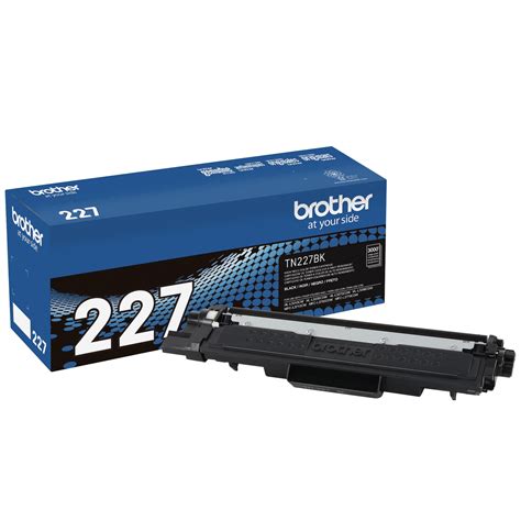 Brother Genuine TN227BK High-yield Black Printer Toner Cartridge - Walmart.com