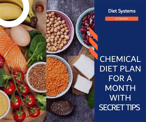 Chemical Diet Plan For A Month With Secret Tips - Fitoont - Fitoont