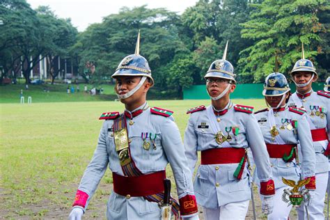 Rayadillo Uniforms of Philippine Army ROTC Cadet Officers from the University of the Philippines ...