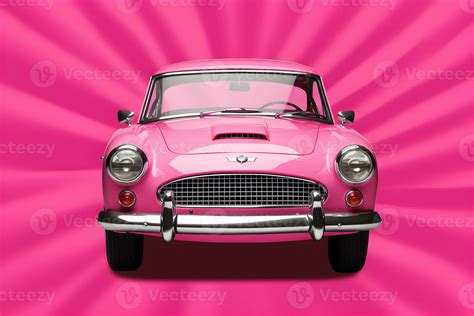 Classic Car Pink Wallpaper Generative AI 32833278 Stock Photo at Vecteezy