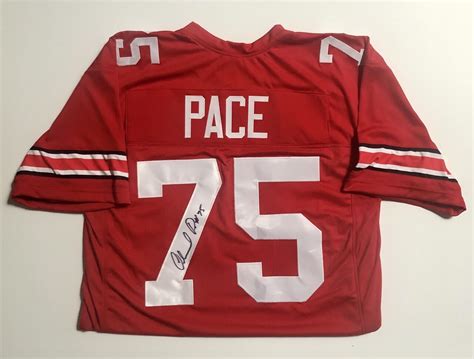 Orlando Pace Ohio State Buckeyes Autographed Signed Jersey - Certified ...