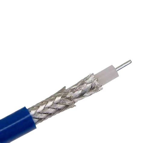 Blue Soft RG142 RG-142 SFF-50-3 Double Shielded RF Coaxial Cable Adapter Connector Coax Cable ...