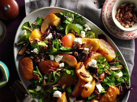 Roasted Apple Salad with Spicy Maple-Cider Vinaigrette | Best Health