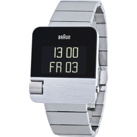 Braun Steel Prestige Digital Men's Watch Steel BN0106SLBTG - Sportique