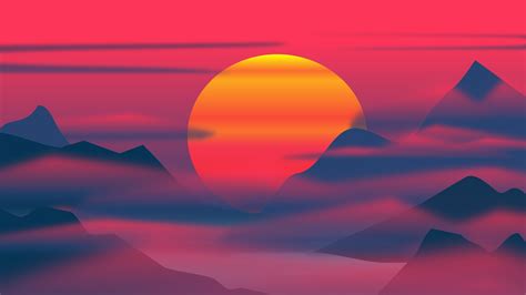 7680x4320 Sunrise Sunset Minimal 10k 8K ,HD 4k Wallpapers,Images,Backgrounds,Photos and Pictures