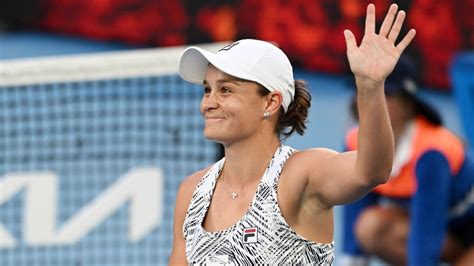 Australian Open: Top-seed Ash Barty untroubled in opener, Qiang upsets ...