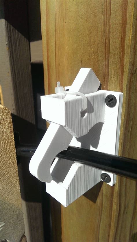 My gate latch design and print. : 3Dprinting