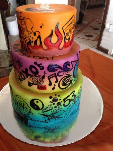 ++ graffiti cake ideas | #The Expert