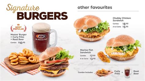 Here's the official A&W Restaurant menu so you can decide what to order when queueing | Great ...