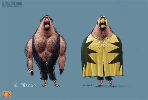 El Macho Character Design Animation, Character Design References, 3d ...