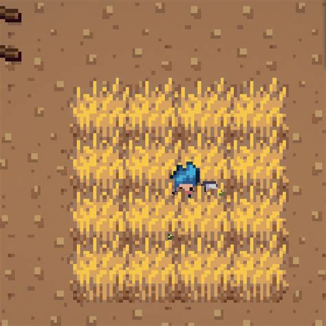 Dwerve dashing through wheat fields 🌾 : r/PixelArt