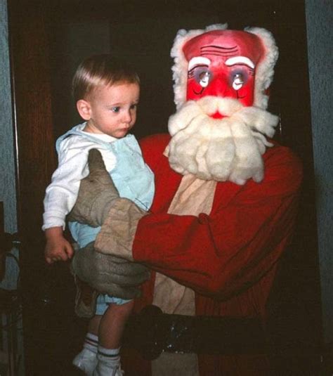 These 30 Creepy Vintage Santa Claus Photos That Will Give You Nightmares ~ Vintage Everyday