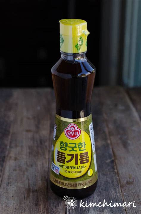 Perilla Oil - Korean Ingredient - Kimchimari