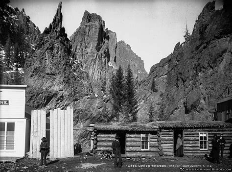 Upper Creede, Colorado ca. 1891 – Western Mining History