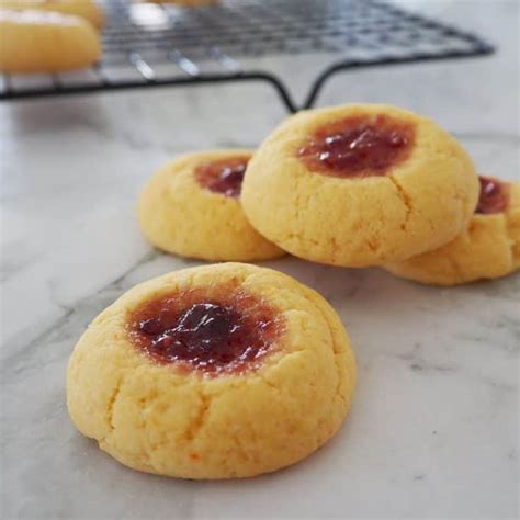 Jam Drops |A Classic and Easy Biscuit Recipe - Create Bake Make