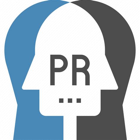 Communication, conversation, head, human, pr, public, relations icon ...