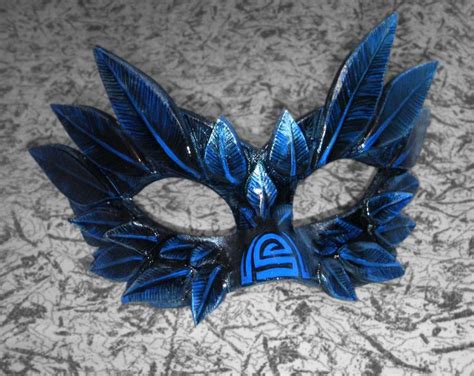 Blue bird mask | Bird masks, Blue bird, Blue masquerade mask