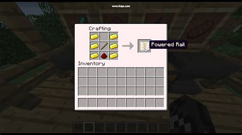 How To Make Redstone Rails - Minecraft how to make a speedrail, a ...