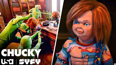 Behind the Scenes of Chucky vs. Chucky: The Dolls Duke It Out | Inside Chucky (S2 E5) | USA ...