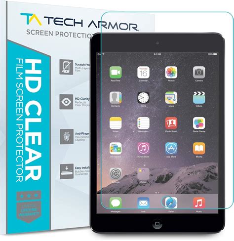 Amazon.com: Tech Armor Matte Anti-Glare/Anti-Fingerprint Film Screen Protector for Apple iPad ...