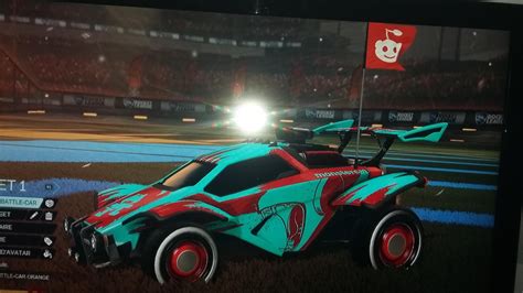 I created a free/premium reddit inspired car. Does it look ok? : r/RocketLeague