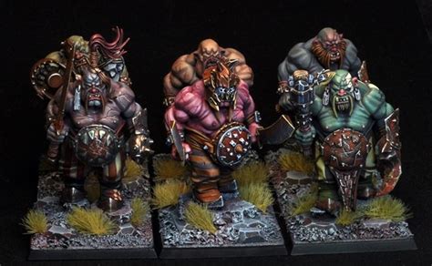 Ogre Kingdoms bulls by Alexander "Invisus" Korotaev · Putty&Paint | Ogre, Warhammer ogre ...