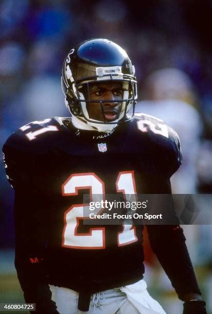 Deion Sanders Falcons Photos and Premium High Res Pictures - Getty Images