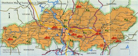 Changsha China Tourist Map - Changsha China • mappery