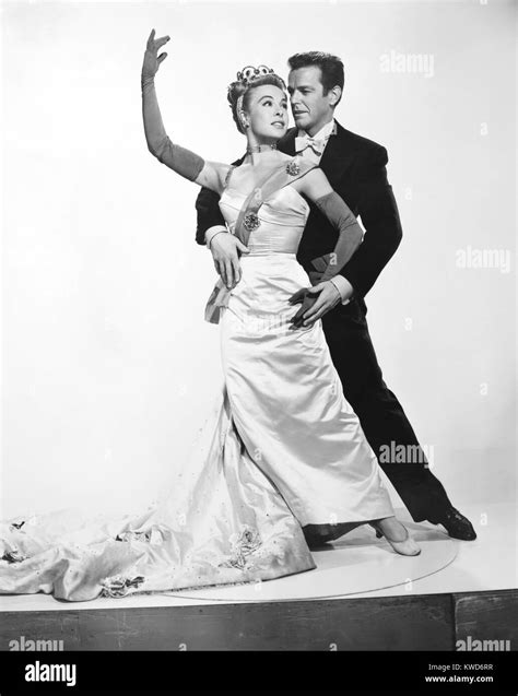 THREE FOR THE SHOW, from left: Marge Champion, Gower Champion, 1955 Stock Photo - Alamy