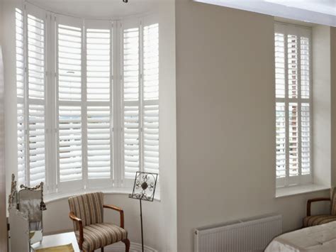 Bay Window Shutters | Wooden Shutter Blinds For Bay Windows