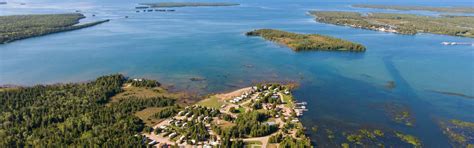 Trailer Park & Cottage Rentals at Heron Point on the Bruce Peninsula