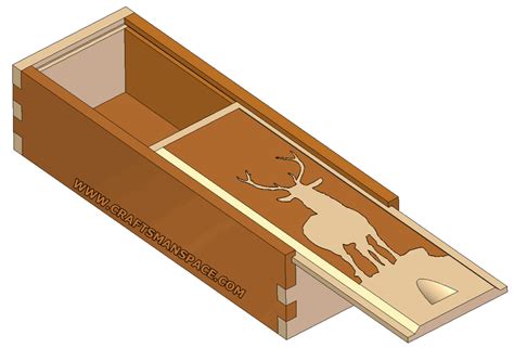 Sliding lid box plan | Diy wood box, Wooden pencil box, Woodworking joints